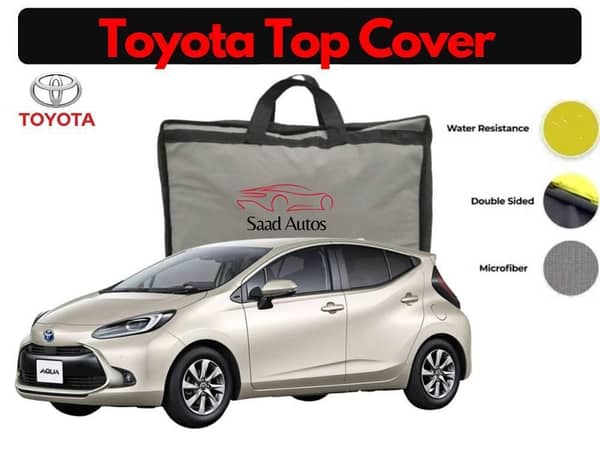 Waterproof Ultra Soft Top Cover for Toyota Aqua 2025 - Parachute Rubber Coated