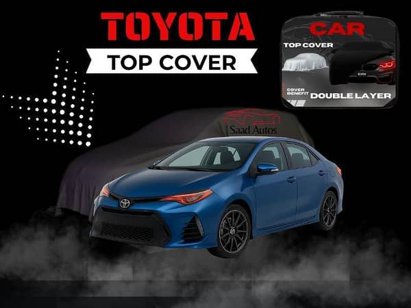 Double Layer Waterproof Scratch-Resistant Car Cover for 2017-2018 Toyota Corolla Grande