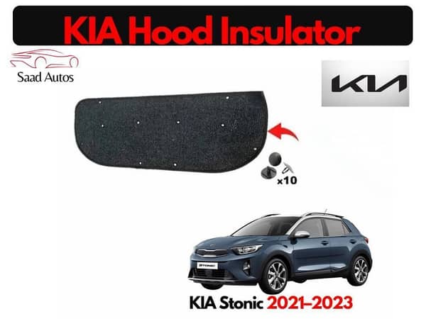 KIA Stonic Bonnet Hood Insulator Liner (2021–2023) - Tailored Namda Cover