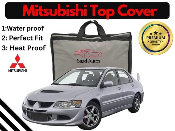Mitsubishi Lancer 2004-2008 Black Top Cover - Anti-Scratch, Heat and Water Resistant
