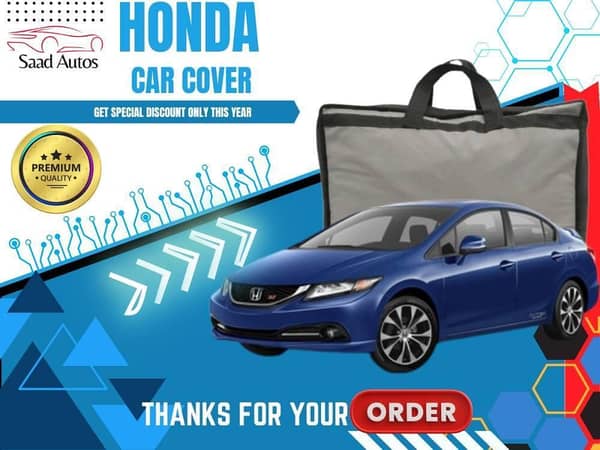 Grey Top Cover for Honda Civic 2013–2016 | Anti-Scratch, Double Layer, Waterproof