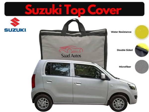 Suzuki Wagon R Soft Top Cover (2014–2024) - Waterproof and Rubber Coated