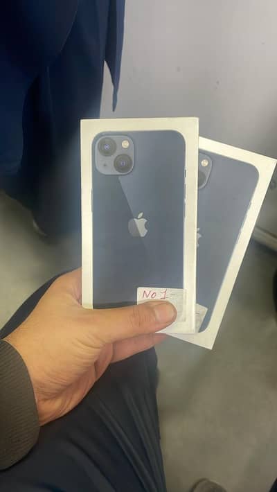 Iphone 13 box pack apple non active genuine cable dual sealed