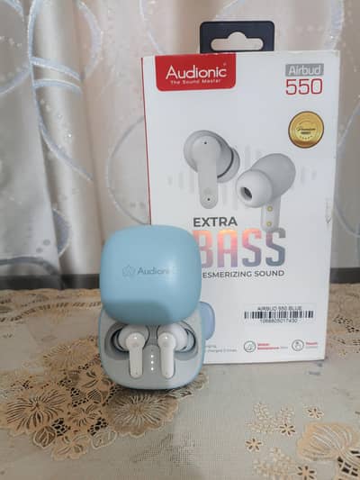Audionic Airbuds 550. WhatsApp:-0335 5802886