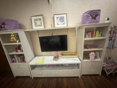Tv unit wall/ cabinets