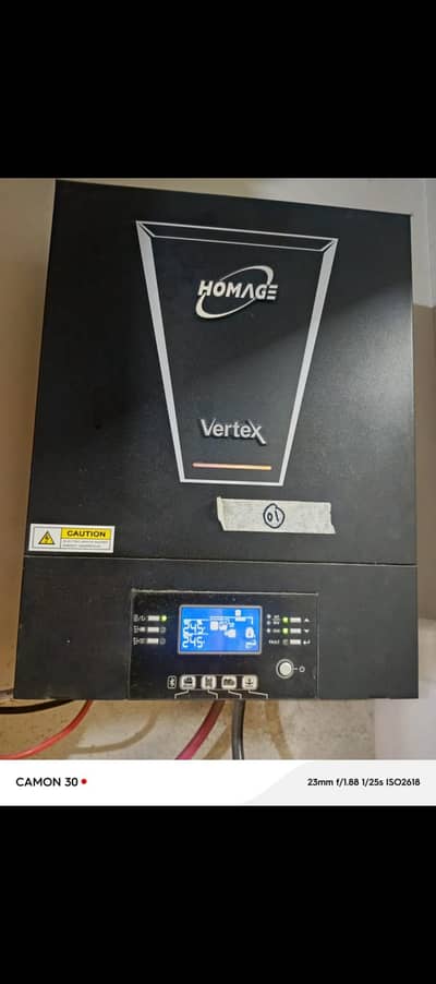 homage vertex inverter 5kw