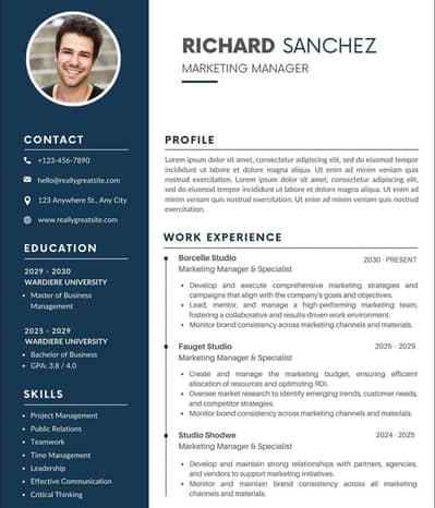 CV (Resume)
