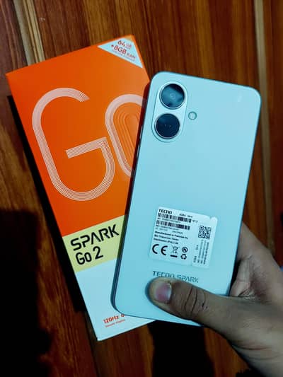 Techno Spark Go 2  10.5 months warenty remaining