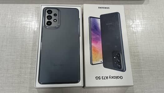 Samsung A73 5G 8gb 128Gb PTA Approved without scratch