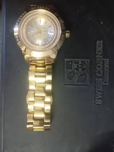 GF ferre swiss diamond watch