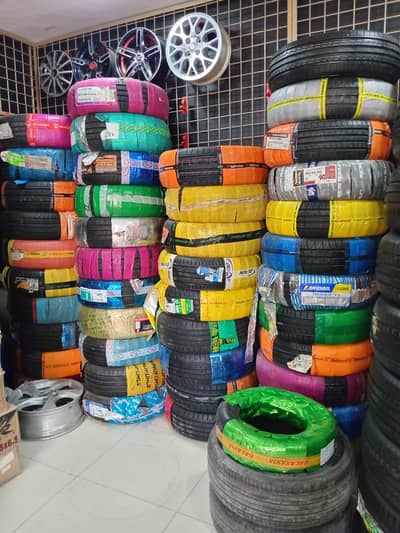 Tyres Rims Replacement - New Branded Tyres Yokohama Dunlop Continenta