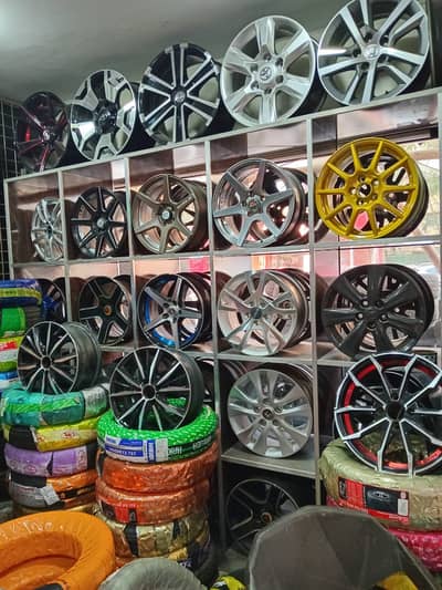 Dunlop Continental Bridgestone Yokohama Tyres Alloy Rims