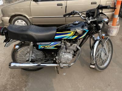Honda cg 125 25/26 black color