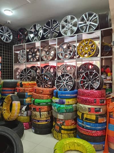 Dunlop Continental Bridgestone Yokohama Tyres Alloy Rims