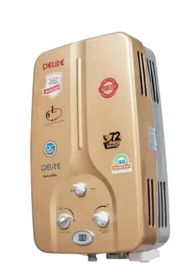 Instant geyser pure copper dual adapter 7litter 1 year warranty