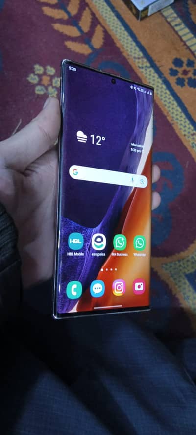 samsung galaxy note 20 ultra 5G for sale 45000