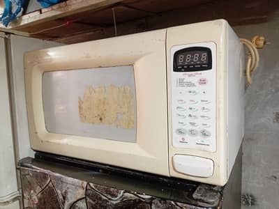 micro girll oven total genien 7 warnty