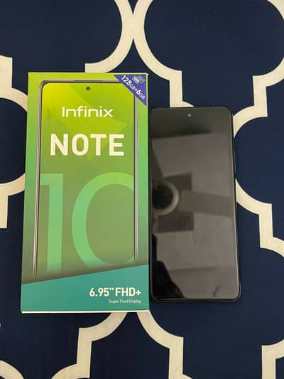 Infinix Note 10 | 6GB RAM | 128GB Storage | PTA Approved | Box Availab