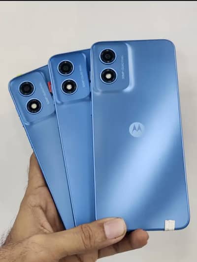 Motorola Moto G Play 2024 With Box 4GB + 64GB 10by10 With Warranty