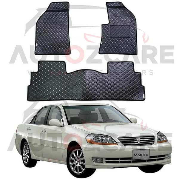 Toyota Mark 2 II 7D Floor Mat ( Flat Style ) 5PCS - Model 2000-2004