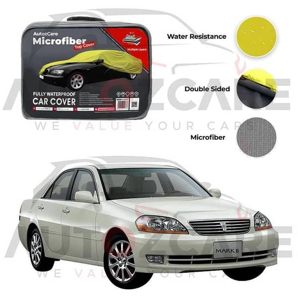 Toyota Mark 2 II Microfiber Car Top Cover - Model 2000-2004