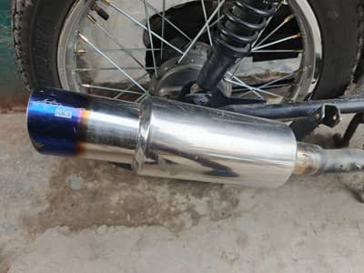 HKS exhausts for cd 70