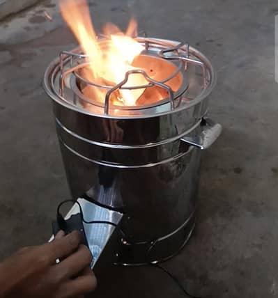 stove gas k bager chalne wala