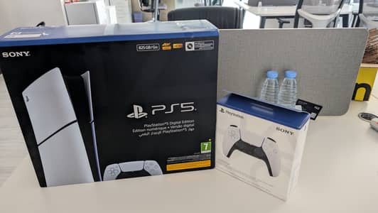 PlayStation 5 Slim Digital DualSense Wireless 2Controllers Double Pack