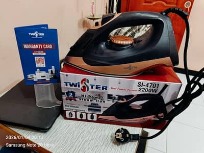 twister Steam Iron Special Edition
