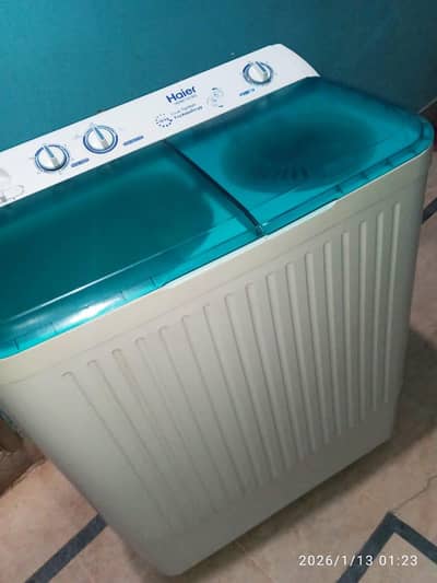 Haier washing machine twin tub model number HWM-100BS