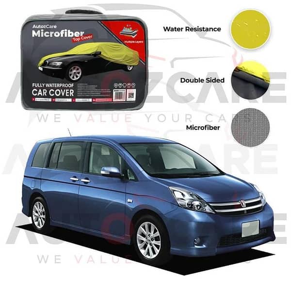 Toyota ISIS Microfiber Car Top Cover - Model 2004-2018