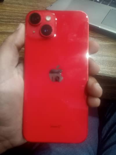 iphon 14 jv  128 gb 10 by 10 with box