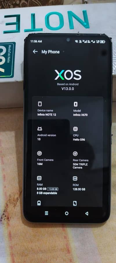 infinix note 12 8 128