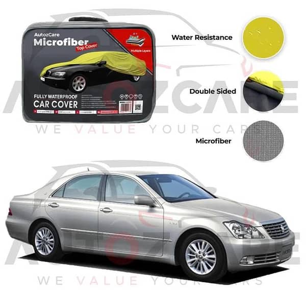 Toyota Crown Microfiber Car Top Cover - Model 2003-2008