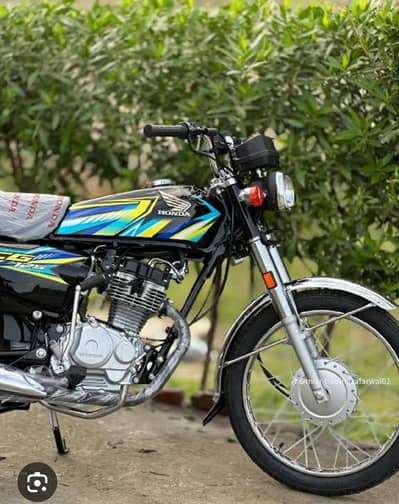 Honda cg 125 black