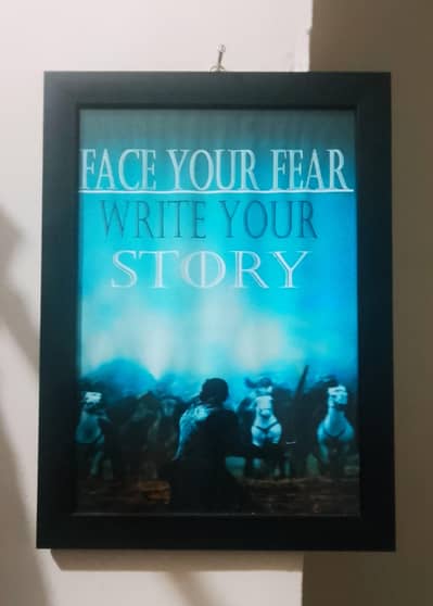 Premium Style Motivational frame