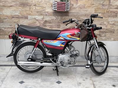 Honda cd70 2026 in showroom condition