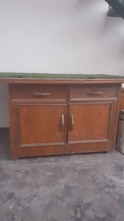 Iron stand plus storage for sale
