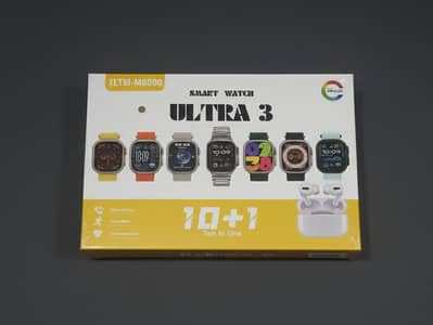 TLTM-M8000 Ultra Smart Watch & Series 10 TLTM-M2000 WITH TWS Airpods