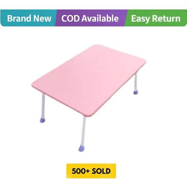 Folding Laptop Table Multipurpose Desk Adjustable Foldable Table Stand Wooden Tray PC Table Notebook Table Desk Stand For Bed Sofa