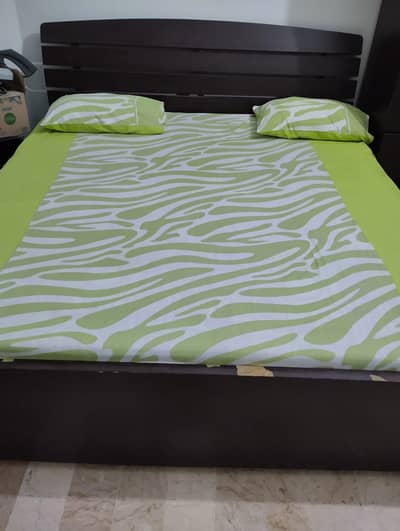 Bed Set #Preloved bed #Bed and  side tables