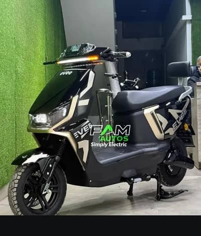 Evee Gen-Z Electric Scooty New 2026 Model Zero Meter/Yadea/Eveon/Ramza