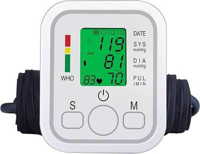 Blood Pressure Monitor Upper Arm Accurate Digital BP Machine for Home