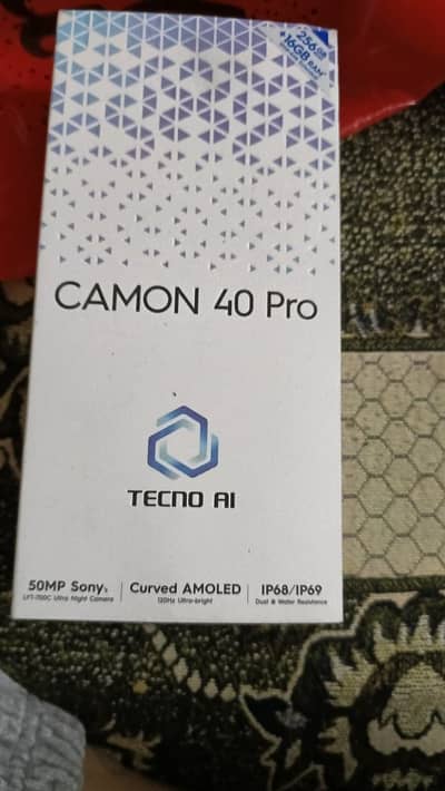 Tecno Camon 40 Pro 8+8/256