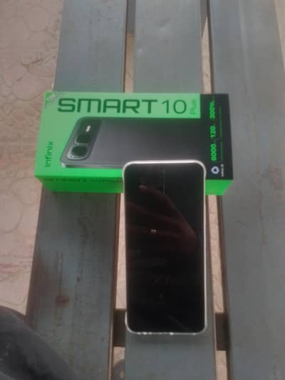 infinix smart 10 plus only box open