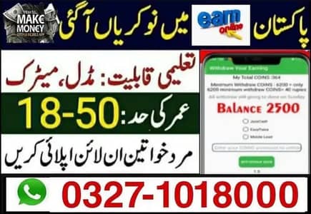 Data Entry Job / Assignment Job / Typing job / Part Time Full Time Job