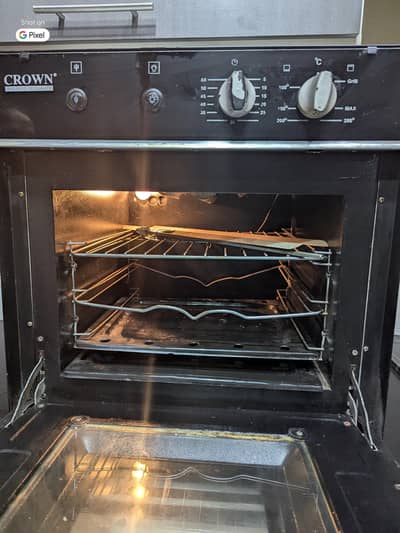Crown Built-in Gas Oven (Baking & Grilling) with Rotisserie