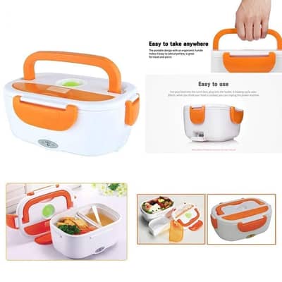Buy the Best Quality Electric Heating Lunch Box Multicolor