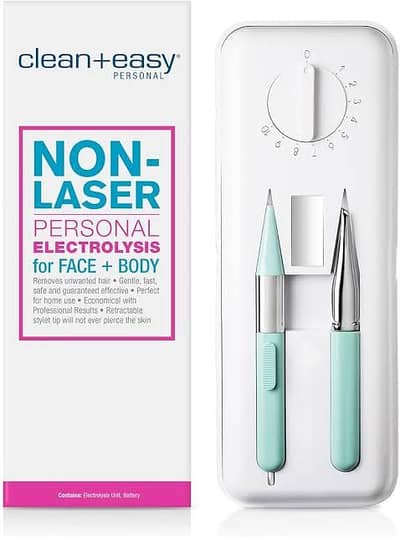 Clean + Easy non-laser Electrolysis permanent hair remover