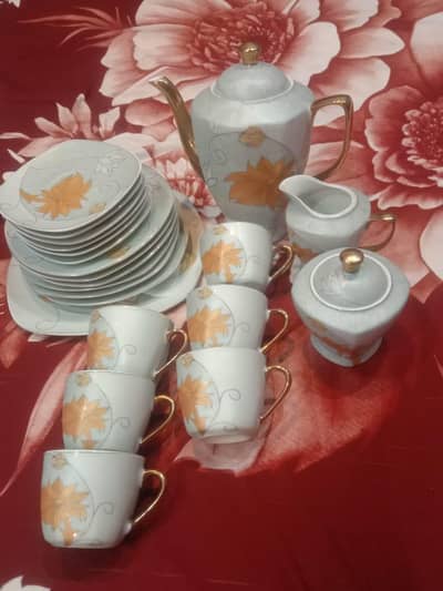 Tea set chini pure